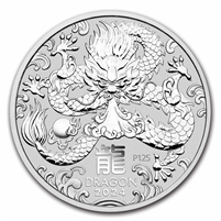 2023 Australia $1 Lunar Year of the Dragon 1oz. .9999 Silver (No Tax)
