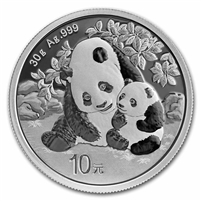 2024 10Y China Panda 30g .999 Silver (No Tax)