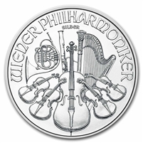 2024 Austria 1.5 Euros Philharmonic 1oz. .999 Silver (No Tax)