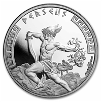 2024 Niue $2 Heroes of Greek Mythology: Perseus 1oz .999 Silver (No Tax)