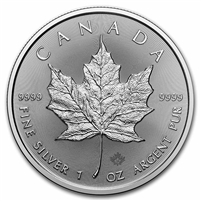 2024 Canada $5 1oz. .9999 Silver Maple Leaf (TAX Exempt) DL-A