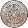 Aztec Calendar 1oz. .999 Silver Round (No Tax)