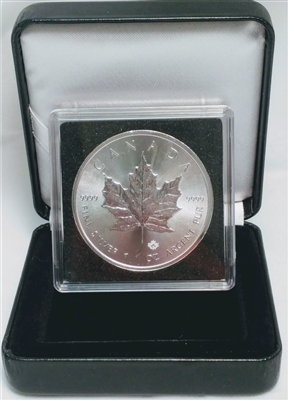 2022 Canada $5 1oz. Silver Maple Leaf in Display box & Square Capsule (No Tax)