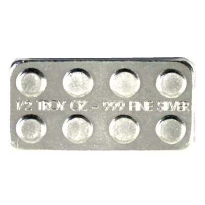 Monarch 1/2oz Building Block .999 Fine Silver Bar (No Tax)