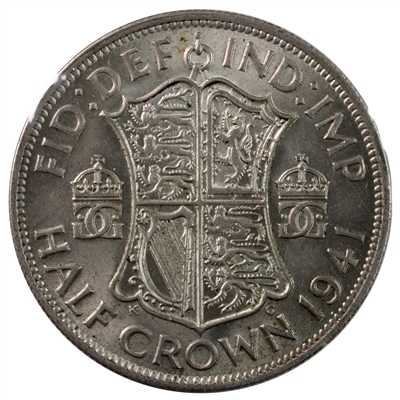 Great Britain 1941 1/2 Crown Uncirculated (MS-60)