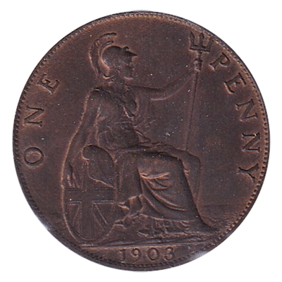 Great Britain 1903 Penny UNC (MS-60)