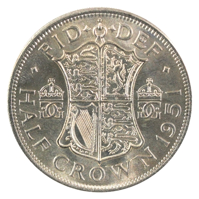 Great Britain 1951 1/2 Crown Uncirculated (MS-60)