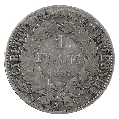 France 1888A Franc Very Fine (VF-20)