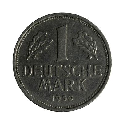Germany 1950G Mark Extra Fine (EF-40)