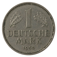 German Federal Republic 1950J Mark Extra Fine (EF-30)