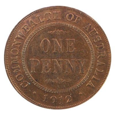 Australia 1912 Penny Very Fine (VF-20)