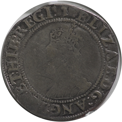 Great Britain 1558-1603 7th Issue Elizabeth I Shilling Fine (F-12) $