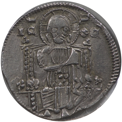 Italy 1312-1338 Giovanni Soranzo Venice Silver Grosso Extra Fine (EF-40)