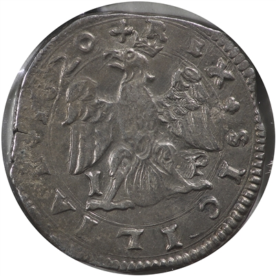 Italian States 1620 IP Filippo IV Sicily 4 Tari Extra Fine (EF-40) $