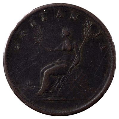 Great Britain 1806 1/2 Penny VF-EF (VF-30)