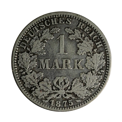 German Empire 1875A Mark Extra Fine (EF-40)