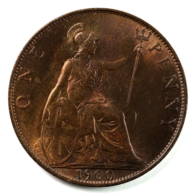 Great Britain 1900 Penny Brilliant Uncirculated (MS-63) $