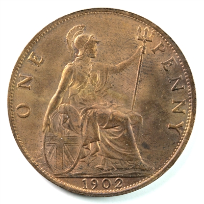 Great Britain 1902 Penny UNC+ (MS-62) $