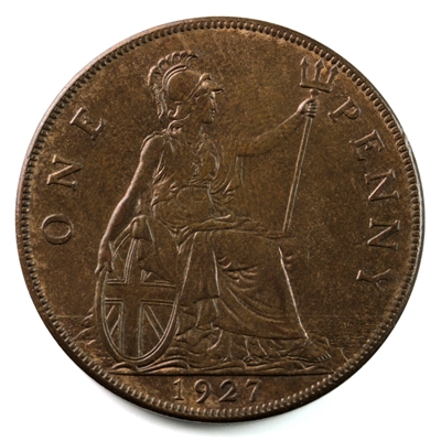 Great Britain 1927 Penny UNC+ (MS-62) $