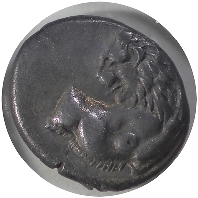Ancient Greece 386-338BC A & Torch Thrace Chersonesos AR Hemidrachm EF-AU (EF-45) $