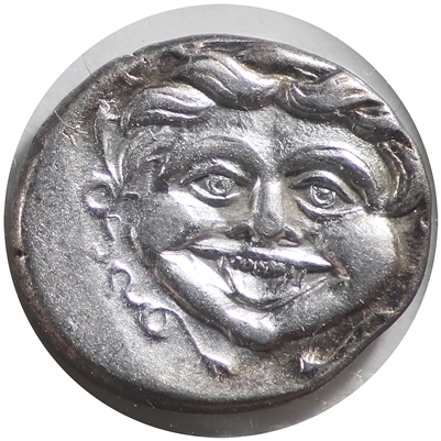 Ancient Greece 4th Century BC Mysia Parion Silver Hemidrachm Almost Uncirculated (AU-50) $