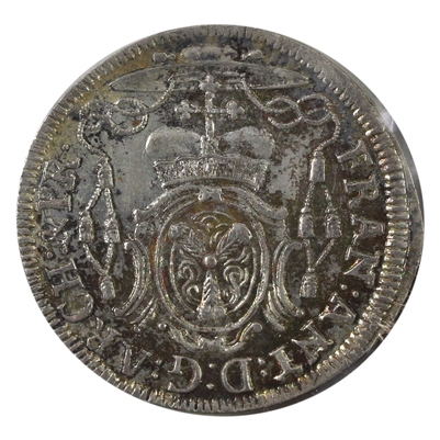 Austrian States 1722 Salzburg 4 Kreuzer Brilliant Uncirculated (MS-63) $