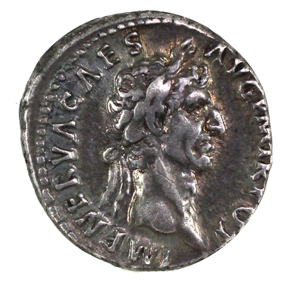 Ancient Rome 96-98AD Nerva Silver Denarius VF-EF (VF-30) $