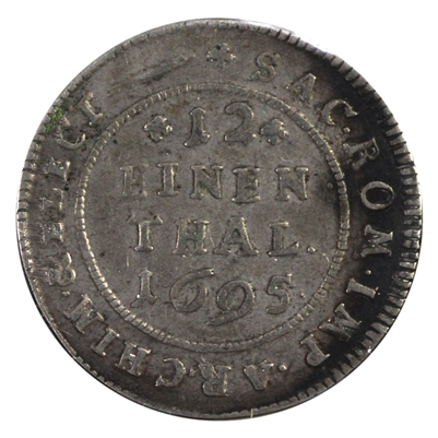 German States 1695EPH Saxony-Albertine 1/12 Thaler Extra Fine (EF-40) $