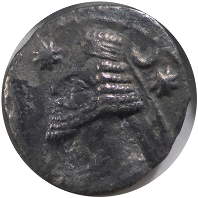 Kings of Parthia 57-38BC Hoard Patina Ekbatana Mint Orodes II Silver Drachm VF-EF (VF-30) $