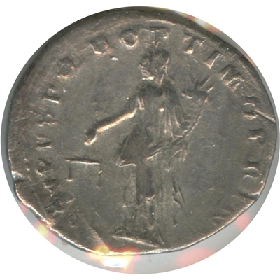 Ancient Rome 108AD Rev. Aequitas Trajan Silver Denarius Extra Fine (EF-40) $
