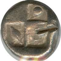 Ancient Greece 386-338BC Lion/Squares Chersonesos Thrace AR Hemidrachm F-VF (F-15) $
