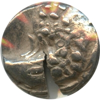 Ancient Greece 386-338BC Test Cut Chersonesos Thrace AR Hemidrachm AU (AU-50) $