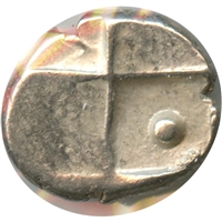 Ancient Greece 386-338BC Lion/Squares Chersonesos Thrace AR Hemidrachm VF-EF (VF-30) $