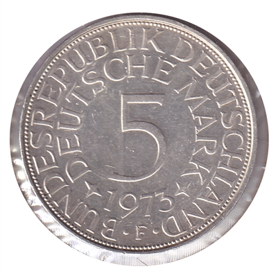 Germany 1973F 5 Marks Uncirculated (MS-60)
