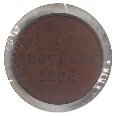 Guernsey 1830 Double Extra Fine (EF-40)