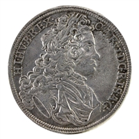 Hungary 1719 Karl VI 1/2 Thaler EF-AU (EF-45) $