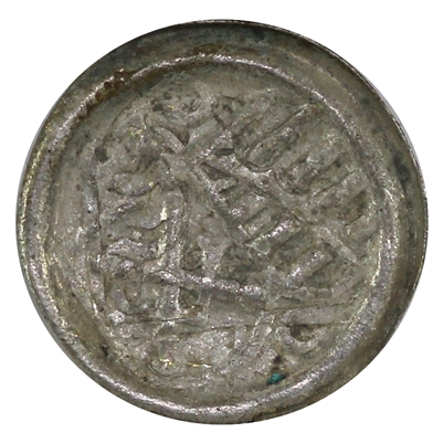 German States 1533 Uniface Meissen Saxony-Albertine Pfennig Almost Uncirculated (AU-50) $