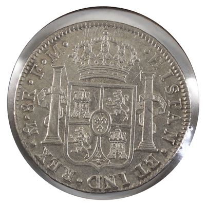 Mexico 1789 8 Reales EF-AU (EF-45) $