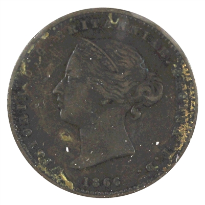 Jersey 1866 1/26 Shilling Extra Fine (EF-40)