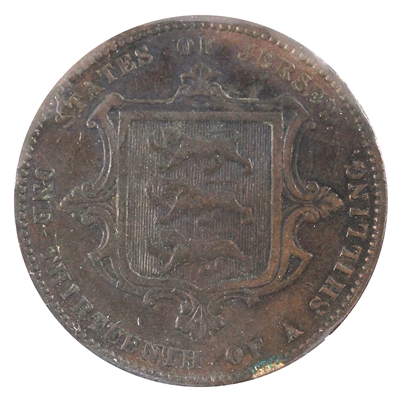 Jersey 1870 1/13 Shilling Extra Fine (EF-40)