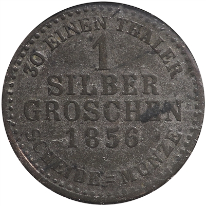 German States 1856 Hesse-Cassel Groschen VF-EF (VF-30)