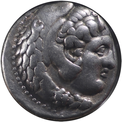 Macedonia 336-323BC Alexander III Alexander the Great Silver Tetradrachm VF-EF (VF-30) $