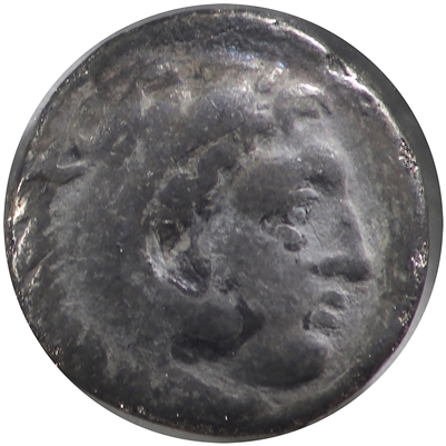Macedonia 336-323C Alexander III Alexander the Great Silver Drachm Fine (F-12) $
