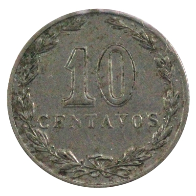 Argentina 1911 10 Centavos Extra Fine (EF-40)