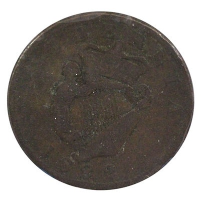 Ireland 1822 1/2 Penny Fine (F-12)