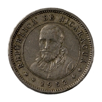 Nicaragua 1952 5 Centavos Uncirculated (MS-60)
