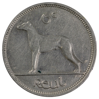 Ireland 1934 6 Pence Extra Fine (EF-40)