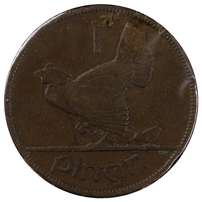 Ireland 1928 Penny Extra Fine (EF-40)