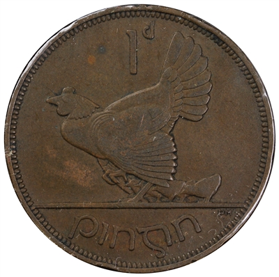 Ireland 1935 Penny Extra Fine (EF-40)