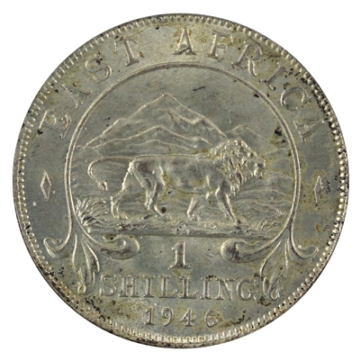 East Africa 1946SA Shilling Brilliant Uncirculated (MS-63)